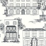 LITTLE GREENE 50S LINE PAPERS HAMPSTEAD WALLPAPER